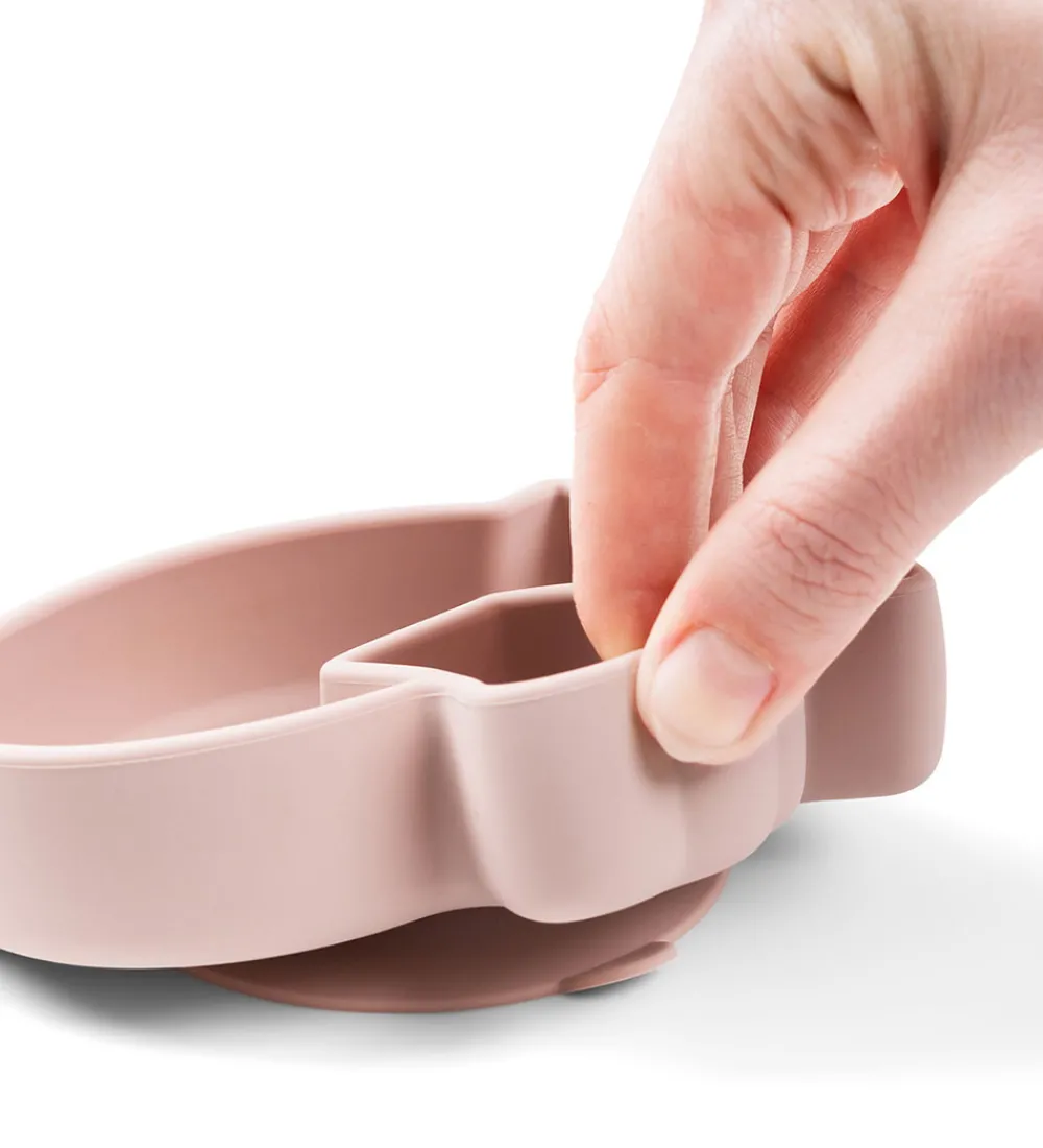 Done by Deer Tallerkener>Snacktallerken - Silikone - Stick & Stay - Birdee -