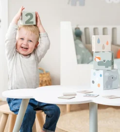 Done by Deer Stablelegetøj|Stablekasser - 5 stk. - Deer Friends - Farvemix