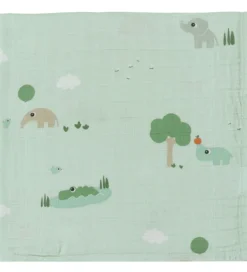 Done by Deer Stofbleer|Pusletid|Stofble - 2-pak - 65x65 cm - Playground - Blå