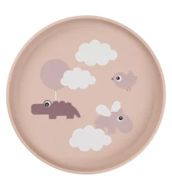 Done by Deer Tallerkener>Tallerken - Termoplast - Happy Clouds - Powder