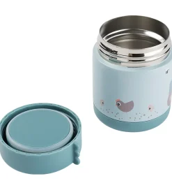 Done by Deer Madkasser>Termobeholder - 300 ml - Tiny Farm - Blå