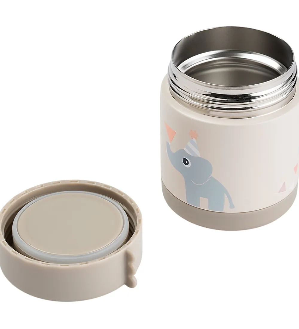 Done by Deer Skole|Madkasser>Termobeholder - 300 ml - Celebration - Sand