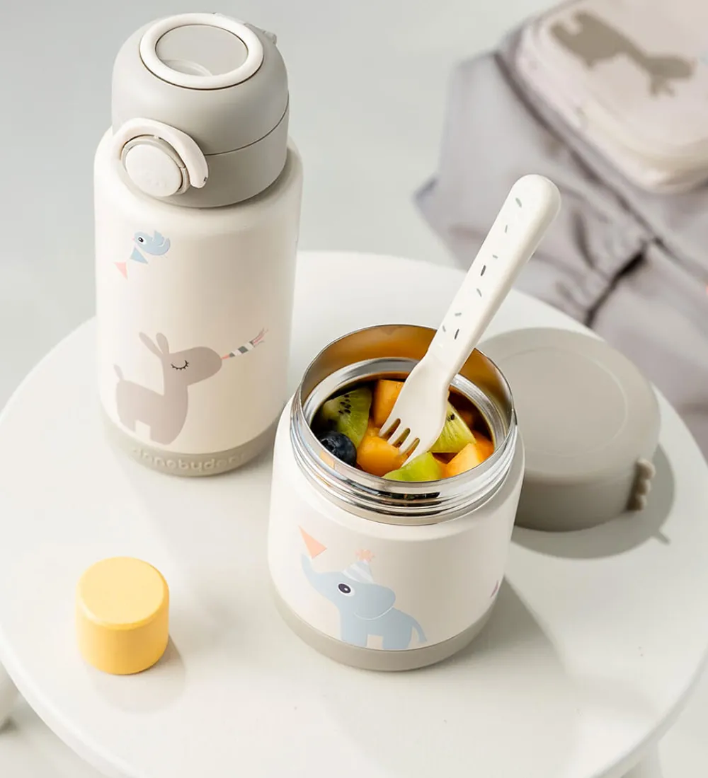 Done by Deer Skole|Madkasser>Termobeholder - 300 ml - Celebration - Sand