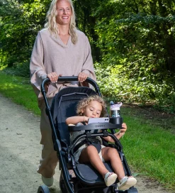 Dooky Barnevognsudstyr|Aktivitetsbakke/Snackbakke Til Barnevogn/Klapvogn - Sort