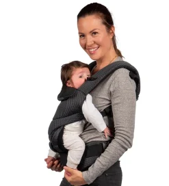 Dooky Bæreseler &Amp; Vikler|Bæresele - Urban Comfort - Grey Sapphire