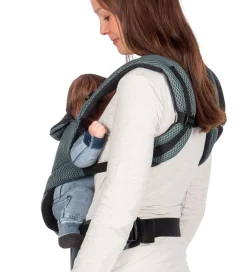 Dooky Bæreseler &Amp; Vikler|Bæresele - Urban Comfort - Green Emerald