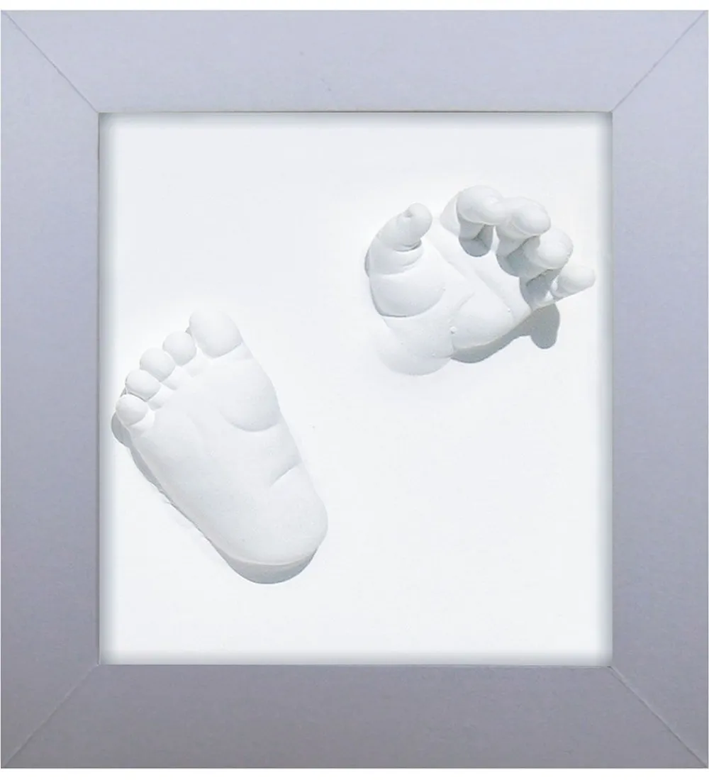 Dooky Plakater Og Billeder>Happy Hands Ramme - 3D Deluxe - Silver