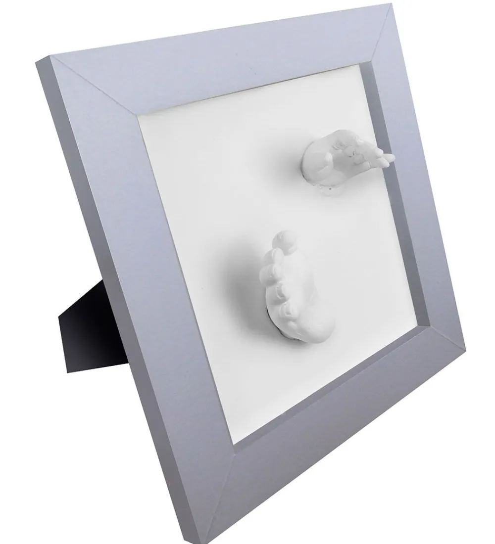 Dooky Plakater Og Billeder>Happy Hands Ramme - 3D Deluxe - Silver