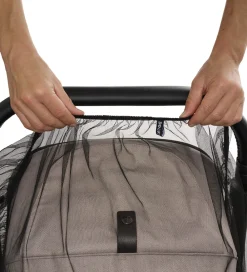 Dooky Barnevognsudstyr|Myggenet - Klapvogn - Sort