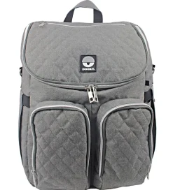 Dooky Pusletasker>Pusletaske Rygsæk - 2 i 1 - Grey Melange