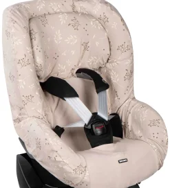 Dooky Autostole|Sædeovertræk Til Autostol - Romantic Leaves - Beige