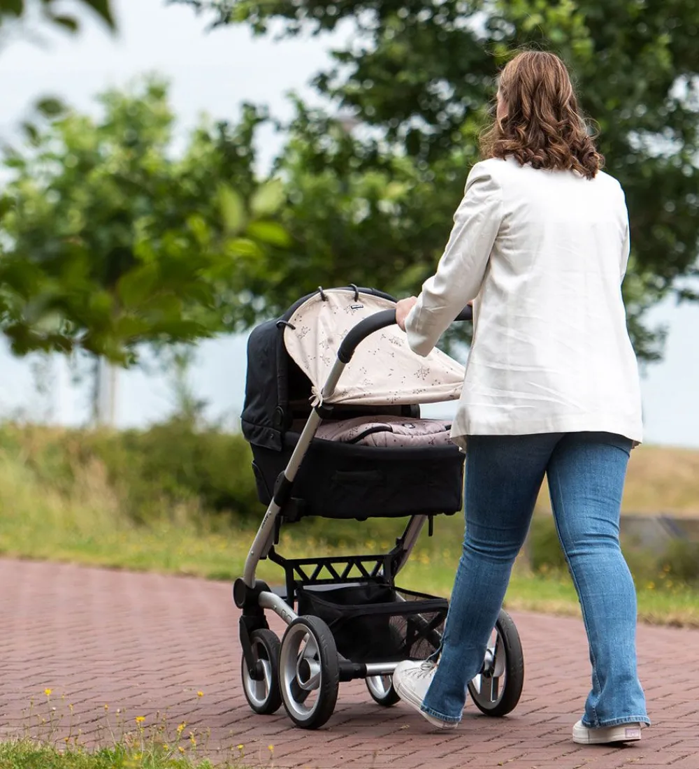 Dooky Solsejl|Klapvogne>Solsejl - Universal - UV50+ - Romantic Leaves Beige