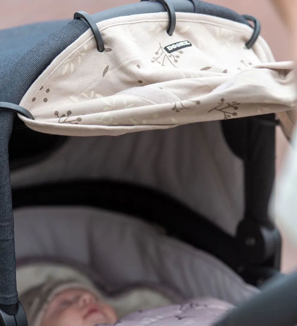 Dooky Solsejl|Klapvogne>Solsejl - Universal - UV50+ - Romantic Leaves Beige