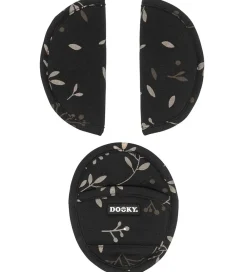 Dooky Autostole|Universelle Puder - Romantic Leaves - Sort