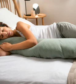 Doomoo Ammepuder|Graviditets-/Ammepude - 190 cm - Comfy Big - Tetra Green