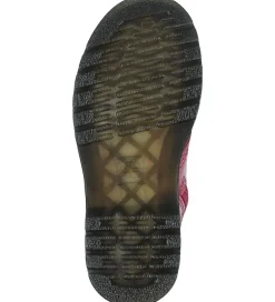 Dr. Martens Støvler|Støvler - 1460 J - Nebula Glitter - Fuchsia/Silver