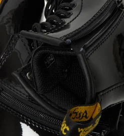 Dr. Martens Støvler></noscript>Støvler - 1460 T - Black Patent Lamper