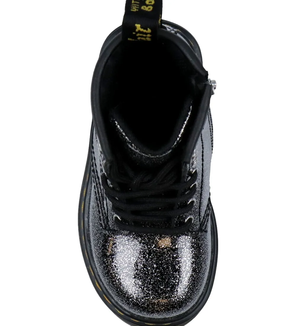 Dr. Martens Støvler>Støvler - 1460 T - Nebuls Glitter - Black/Silver