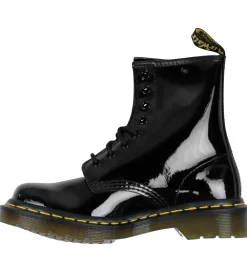 Dr. Martens Støvler>Støvler - 1460 W - Black Patent Lamper