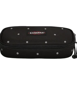 Eastpak Skole|Penalhuse|Penalhus - Oval Single - DotsBlackSilver