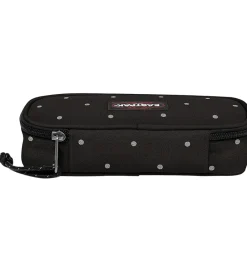 Eastpak Skole|Penalhuse|Penalhus - Oval Single - DotsBlackSilver