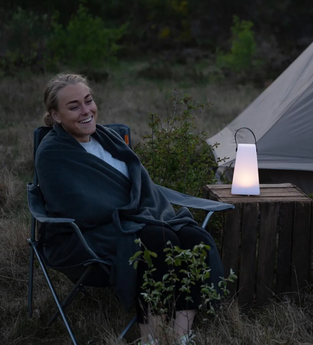 Easy Camp Lamper|Outdoor|Lanterne - Heckler - 12x20 cm - Hvid