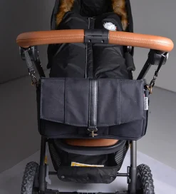 Easygrow Barnevognsudstyr|Barnevognstaske - Mama - Aarhus - Sort