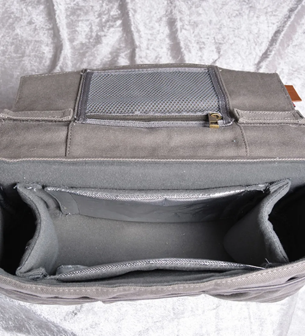 Easygrow Barnevognsudstyr>Barnevognstaske - Mama - Aarhus - Grå