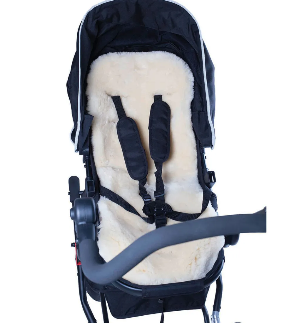 Easygrow Klapvogne|Lammeskind til Klapvogn - Off White