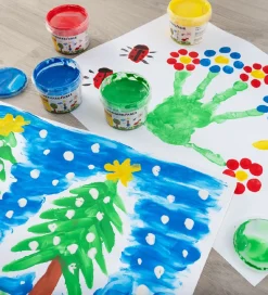 Eberhard Faber Maling>Fingermaling - 4 stk. - 100 ml