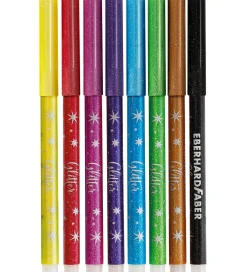 Eberhard Faber Tuscher Og Farver>Tuscher - 8 stk - Glitter