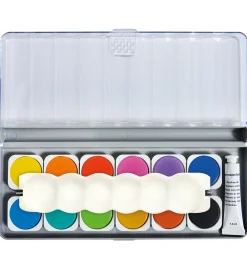 Eberhard Faber Maling|Vandfarver - 12 stk.