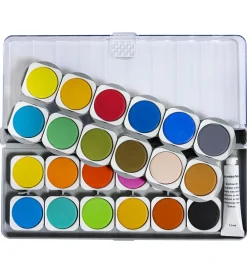 Eberhard Faber Maling>Vandfarver - 24 stk.