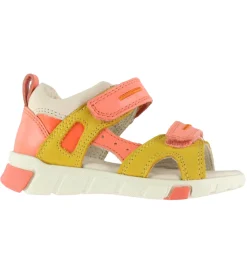 Ecco Begyndersko>Sandaler - Mini Stride - Coral/Multicolor