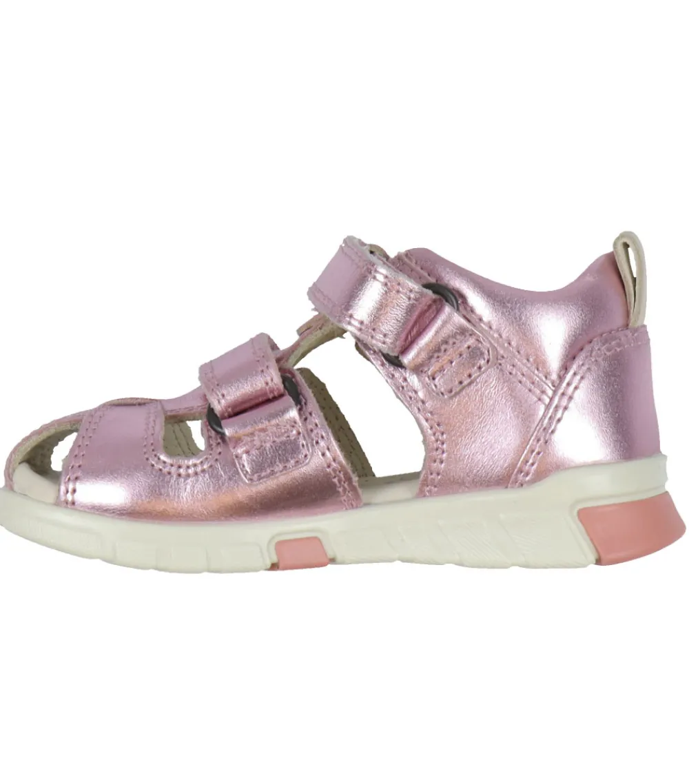Ecco Begyndersko>Sandaler - Mini Stride Fisherman - Old Rose Metallic
