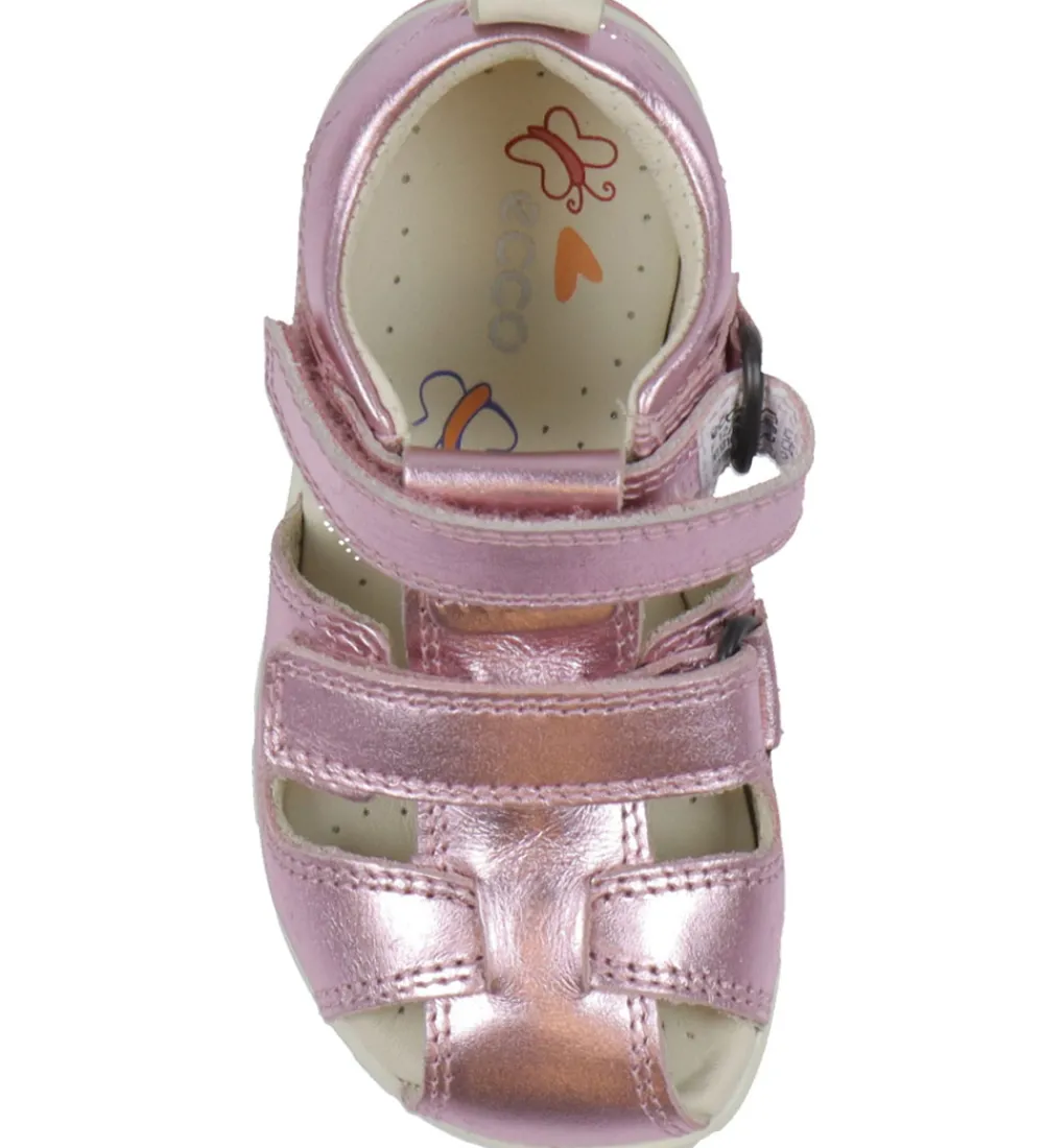 Ecco Begyndersko>Sandaler - Mini Stride Fisherman - Old Rose Metallic