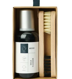 Ecco Plejeprodukter|Skoplejeprodukter>Skopleje - Sålrengøringssæt - 4 Dele