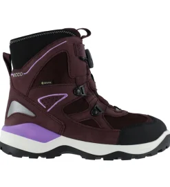 Ecco Vinterstøvler|Vinterstøvler - Snow Mountain - Boa - Tex - Black/Fig