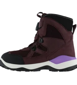 Ecco Vinterstøvler|Vinterstøvler - Snow Mountain - Boa - Tex - Black/Fig