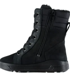 Ecco Vinterstøvler>Vinterstøvler - Urban Snow K Lace Up - Sort