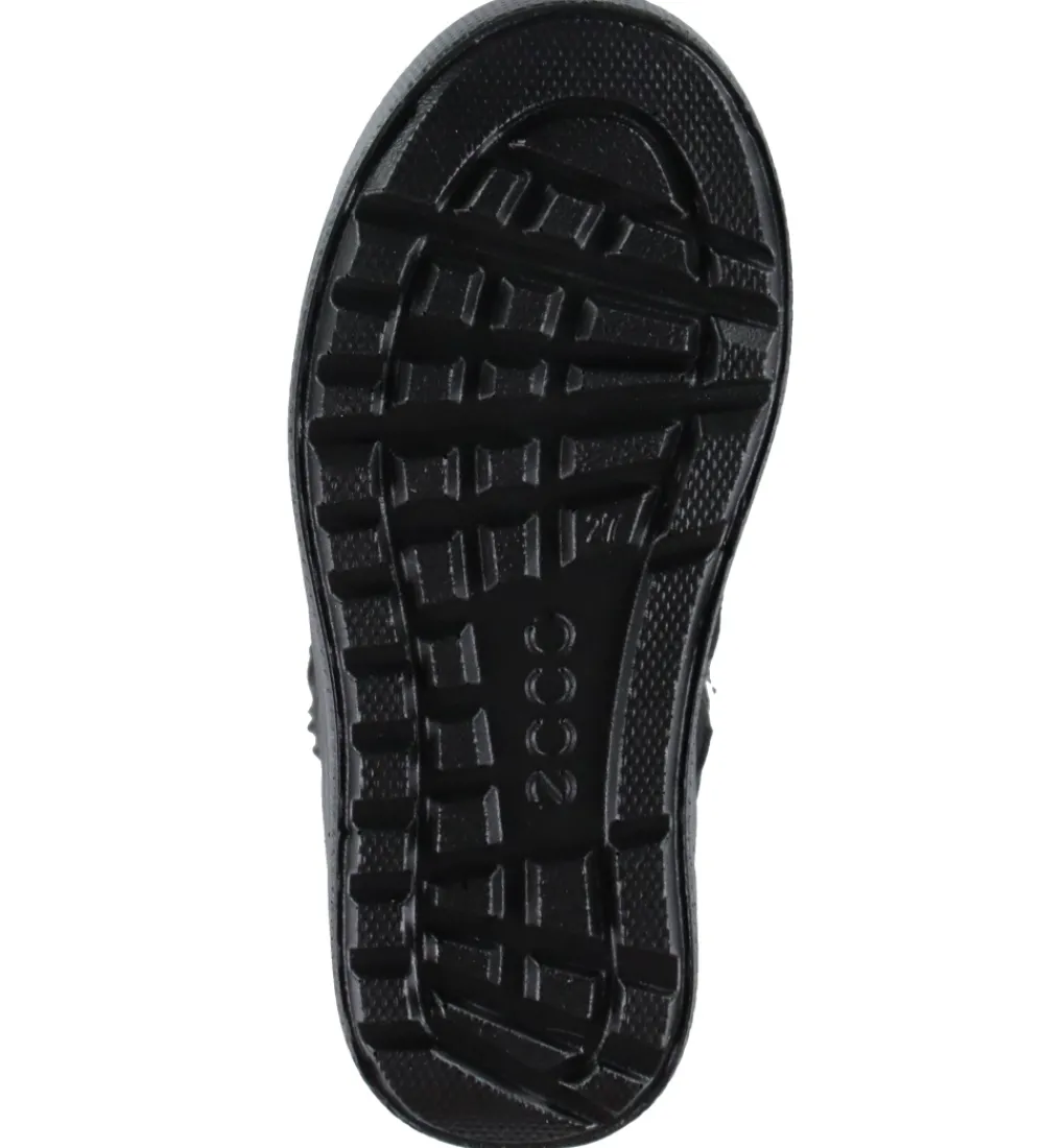 Ecco Vinterstøvler>Vinterstøvler - Urban Snow K Lace Up - Sort
