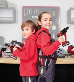 Einhell Udeleg Og Udendørs Legetøj|Rolleleg|Værktøj - Legetøj - Værktøjskasse m. Boremaskine