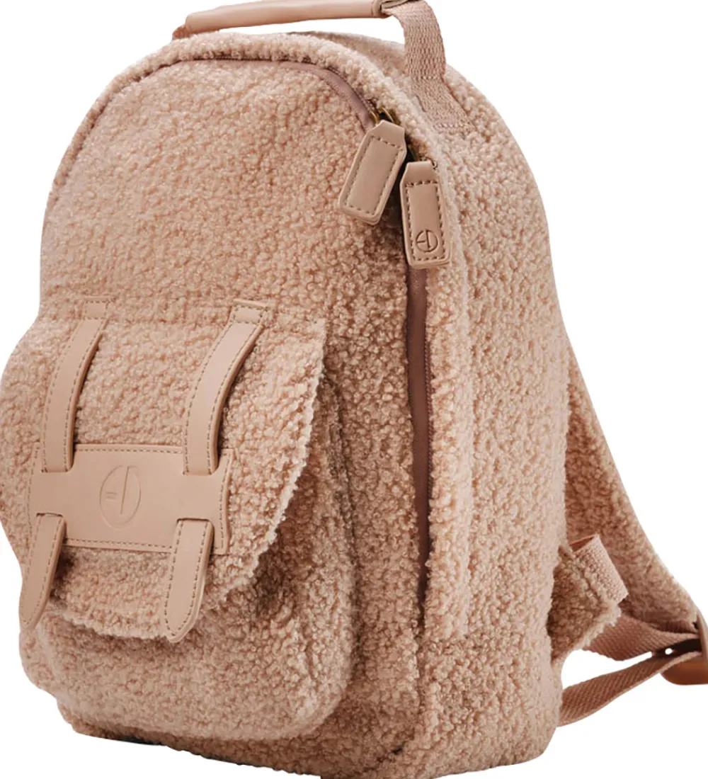 Børn Elodie Details Børnehavetasker|Børnehavetaske - Mini - Pink Bouclé
