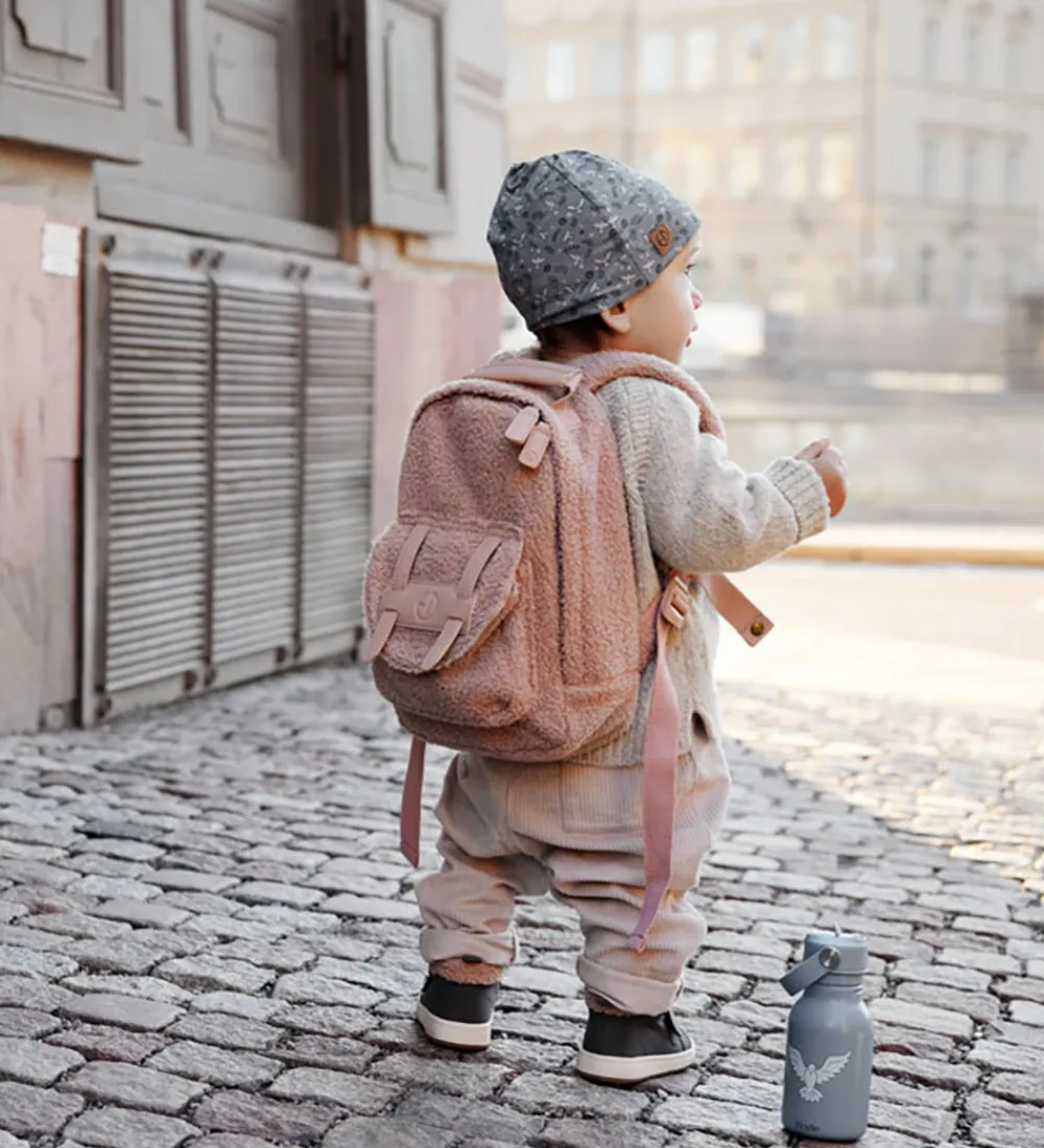 Børn Elodie Details Børnehavetasker|Børnehavetaske - Mini - Pink Bouclé