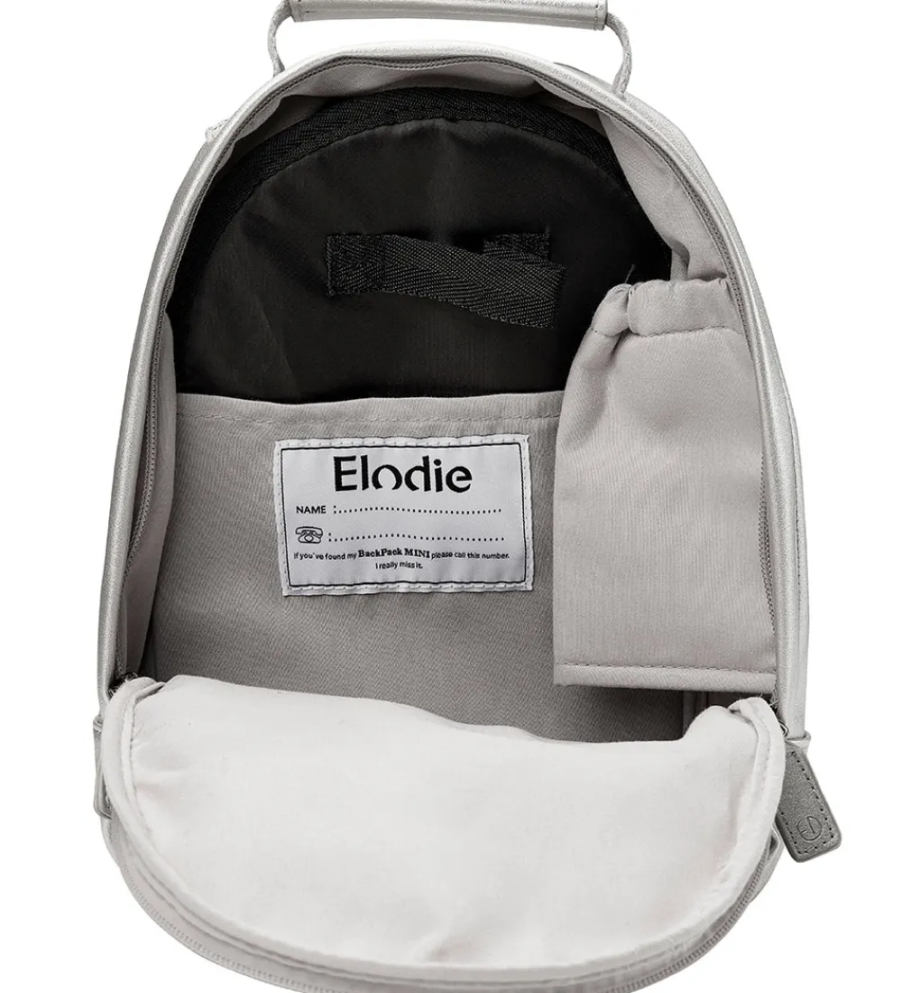 Børn Elodie Details Børnehavetasker|Børnehavetaske - Mini - Silver Sheen