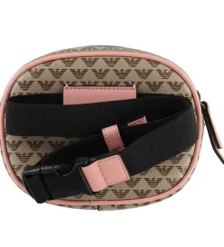 Emporio Armani Bæltetasker|Bæltetaske - Ecru/Lyserød m. Logo