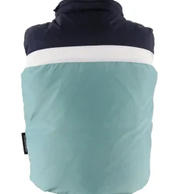 Børn Emporio Armani Dunveste Og Dyneveste>Dunvest - Turkis/Navy m. Stribe