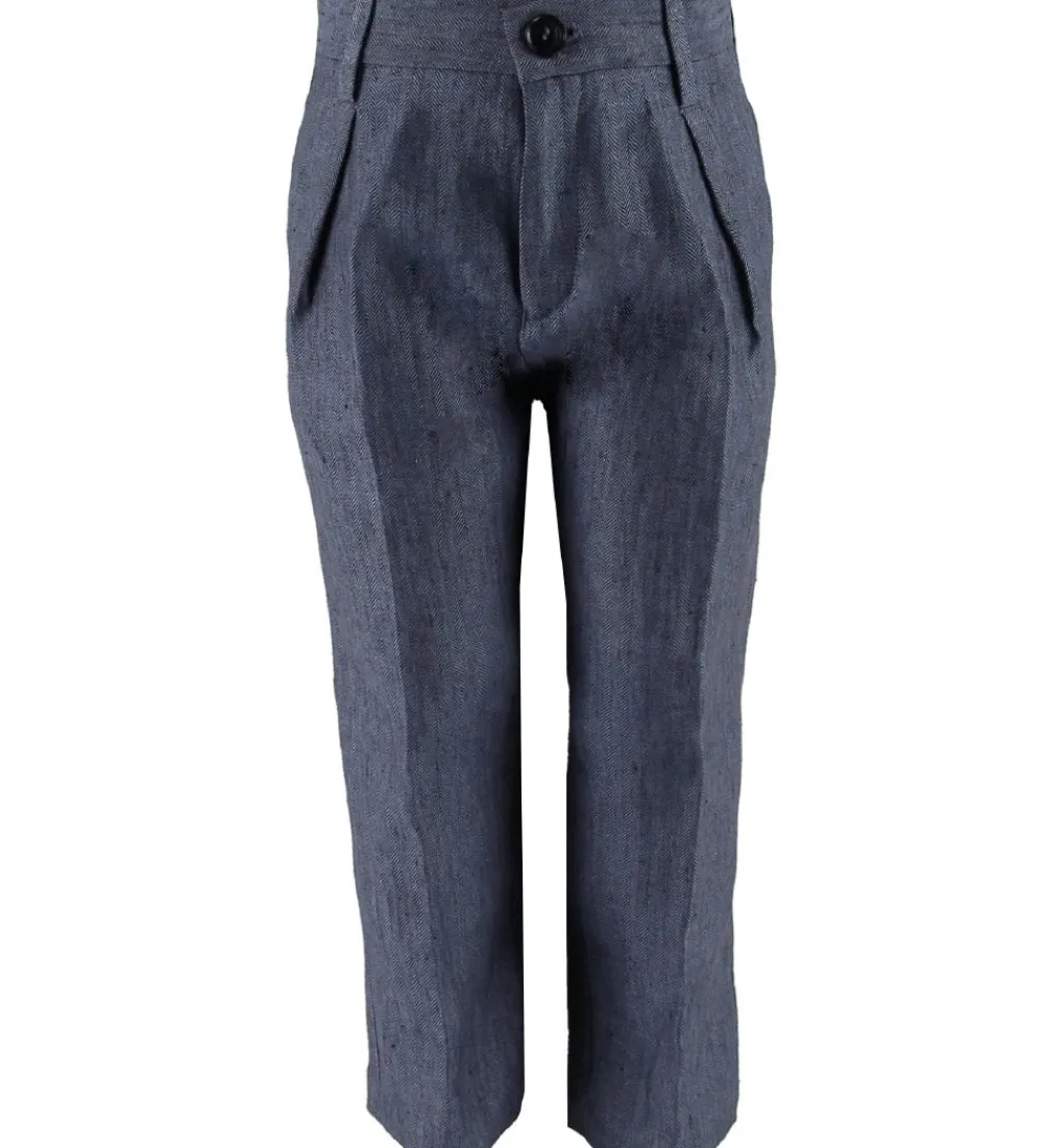 Børn Emporio Armani Jakkesæt Og Blazers>Jakkesæt - Hør - Blåmeleret