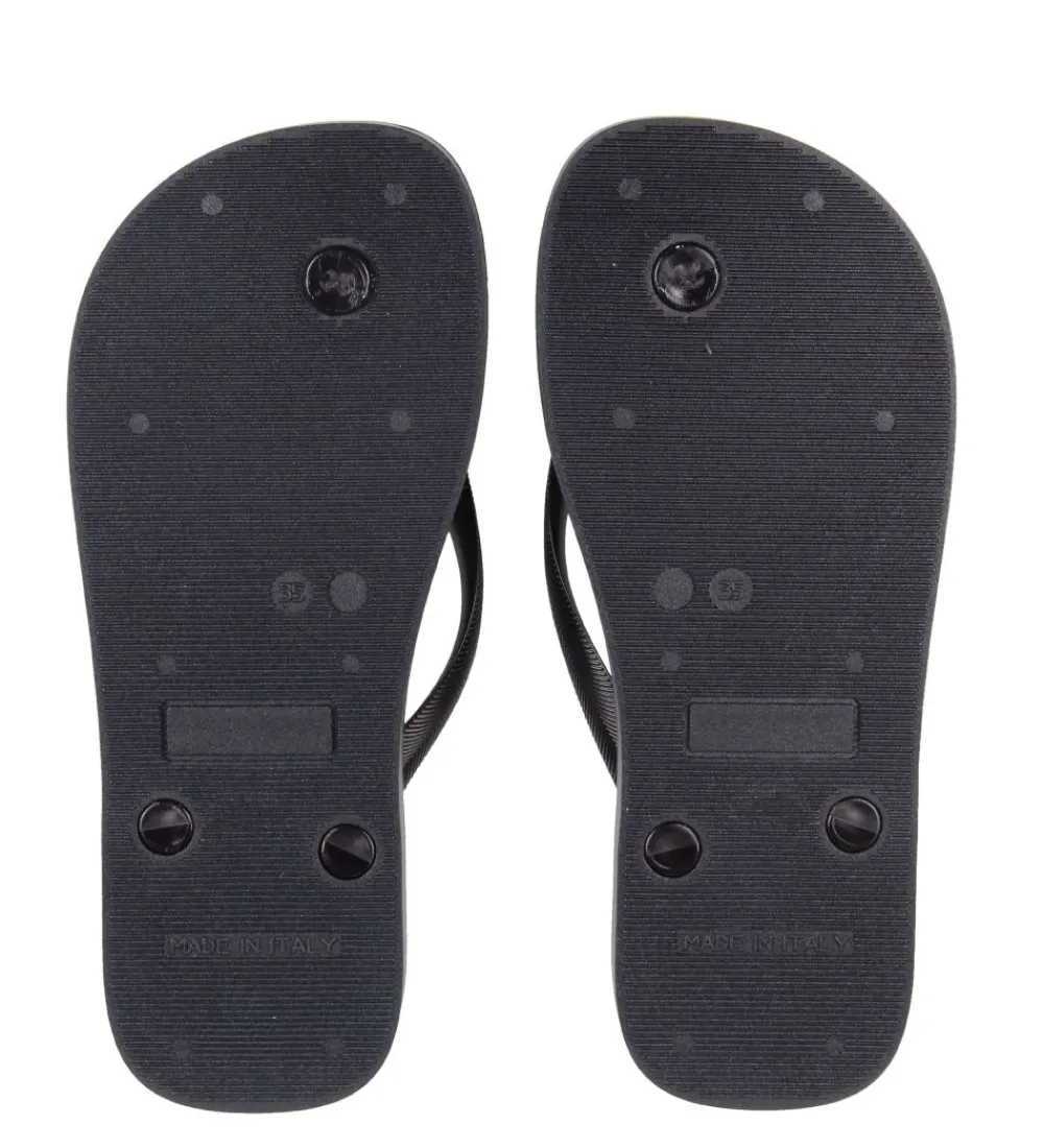 Emporio Armani Klipklappere|Klipklapper - Navy m. Mønster