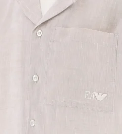 Børn Emporio Armani Konfirmationstøj|Skjorte - Beige